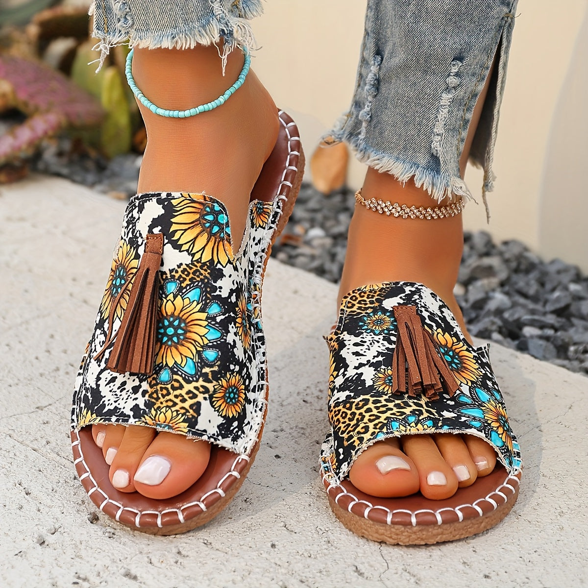 Rosaline | Mocasines Bohemios con Flecos y Comodidad Artesanal