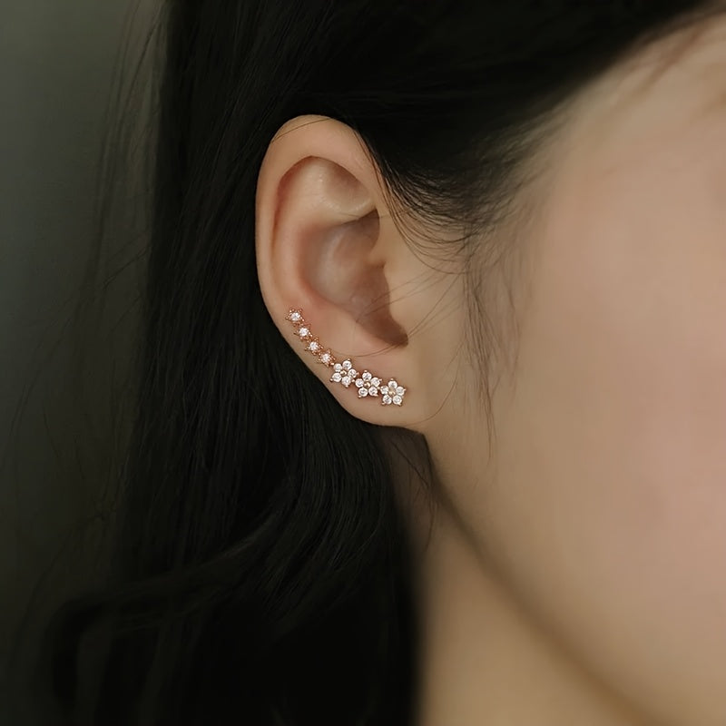 Soreya™ Aretes Florales Elegantes con Estilo Atemporal