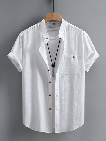 Hexaro™ Camisa Casual para Hombre de Estilo Relajado y Moderno
