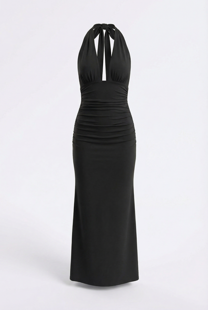 Calindra™ Vestido Largo Espalda Abierta
