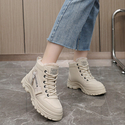 Mirelli™ Botines Impermeables Invierno con Cordones