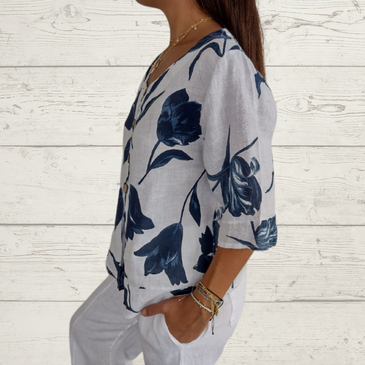 Jolirae™ Vestido Estampado Elegante con Ajuste Cómodo y Estilo Casual
