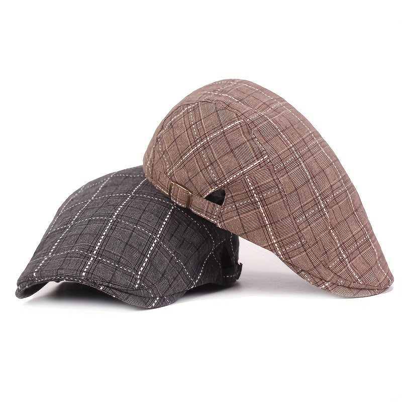 Korevik™ Gorro a Cuadros de Estilo Urbano para Hombre y Mujer