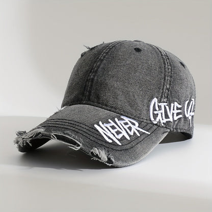 Veltrano™ Nunca Te Rindas Gorra Desgastada