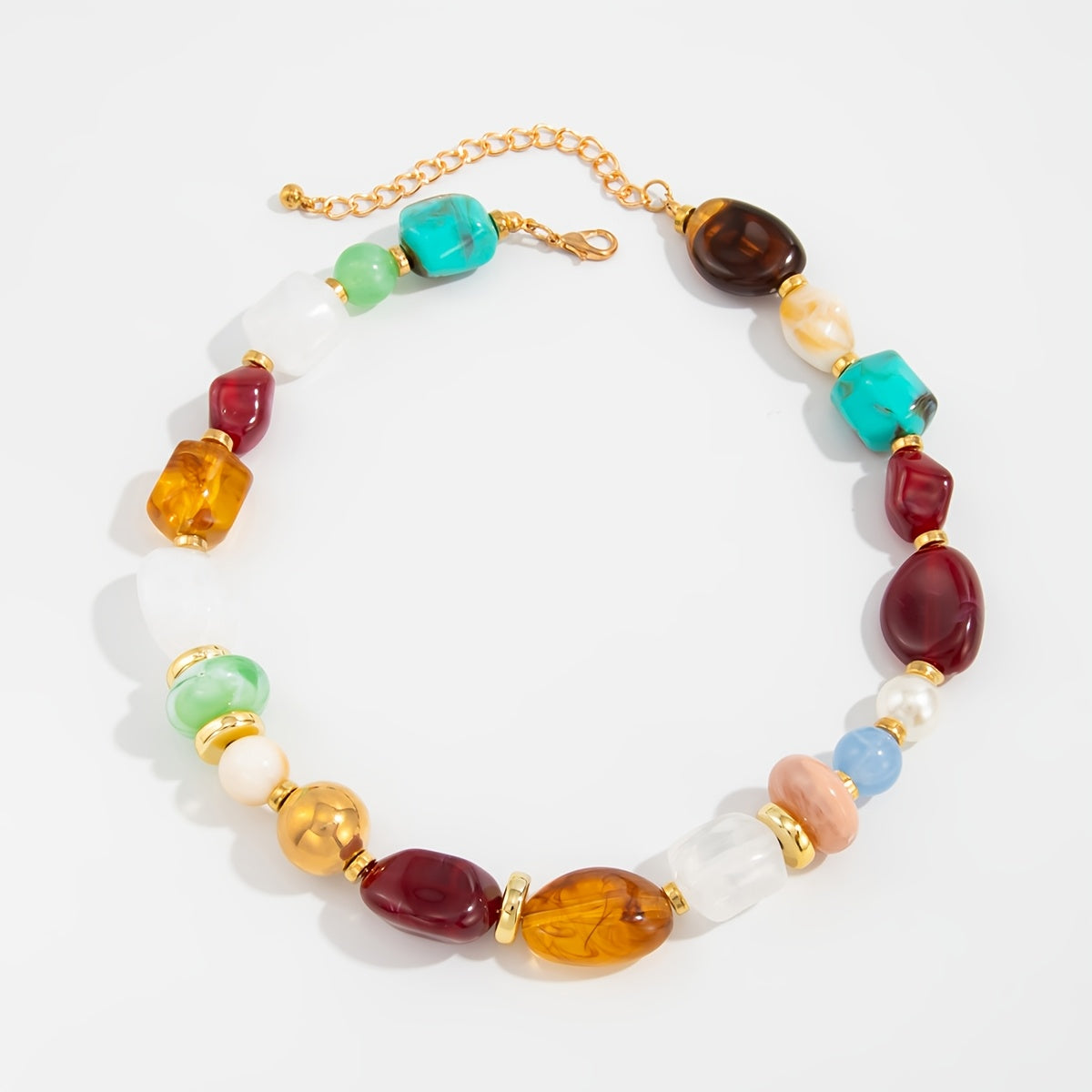 Ixothyn™Collar Bohemio de Cuentas con Diseño Vintage y Estilo Artesanal