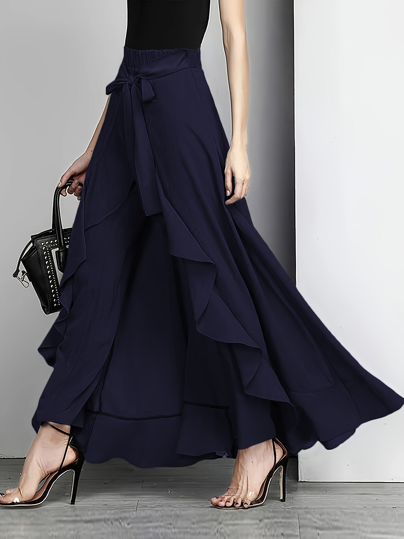 Amara | Pantalón Elegante de Pierna Recta con Caída Fluida y Ajuste Cómodo