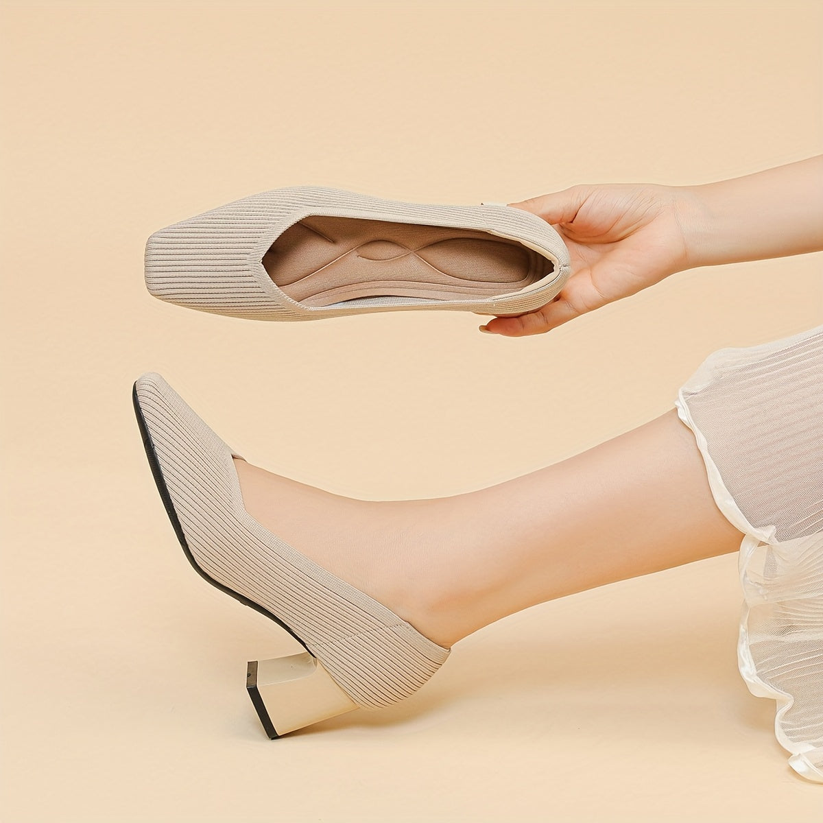 Yvaine™ Tacones cómodos con soporte estable para un ajuste sin dolor