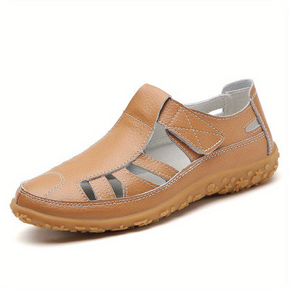 Norah™ Mocasines Artesanales de Piel con Suela Suave y Diseño Vintage