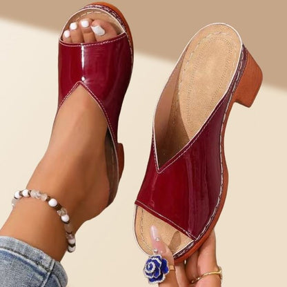 Javora™ Sandalias Ortopédicas de Tacón Alto Chunky