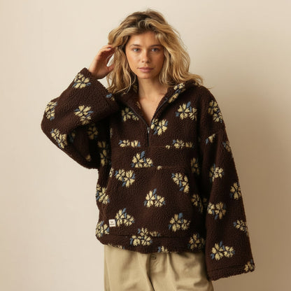 Fiorenne™ Sudadera Polar Flower Power