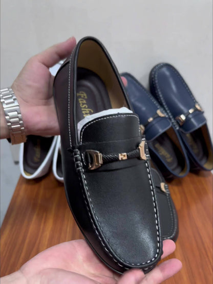 Kryven™ Mocasines de Conducción para Hombre con Acabado Premium y Estilo Ejecutivo