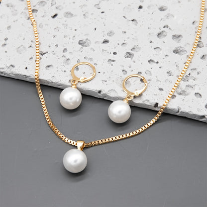 Isara™ Set de Joyería con Perlas Elegantes y Acabado Sofisticado