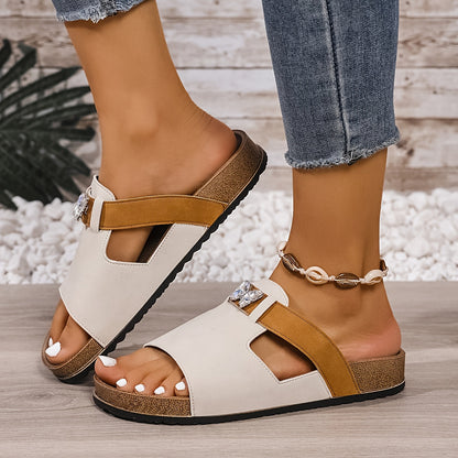 Yelena™ Sandalias Abiertas con Estilo Vintage