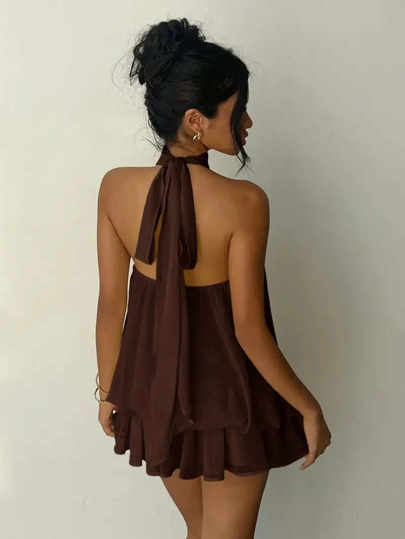 Meara™ Vestido Halter Elegante para Vacaciones de Verano