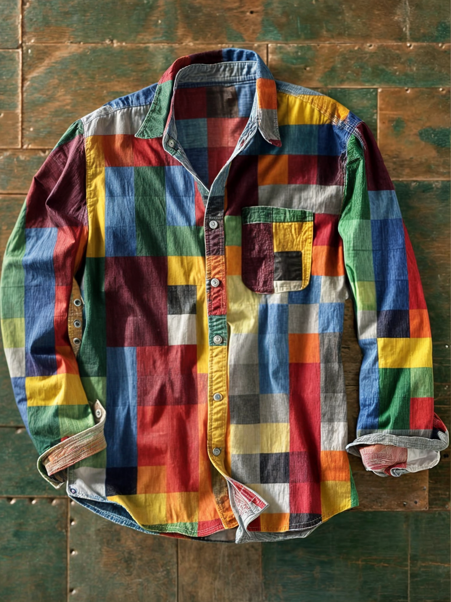 Tanner™ CAMISA MOSAICO FIRMA