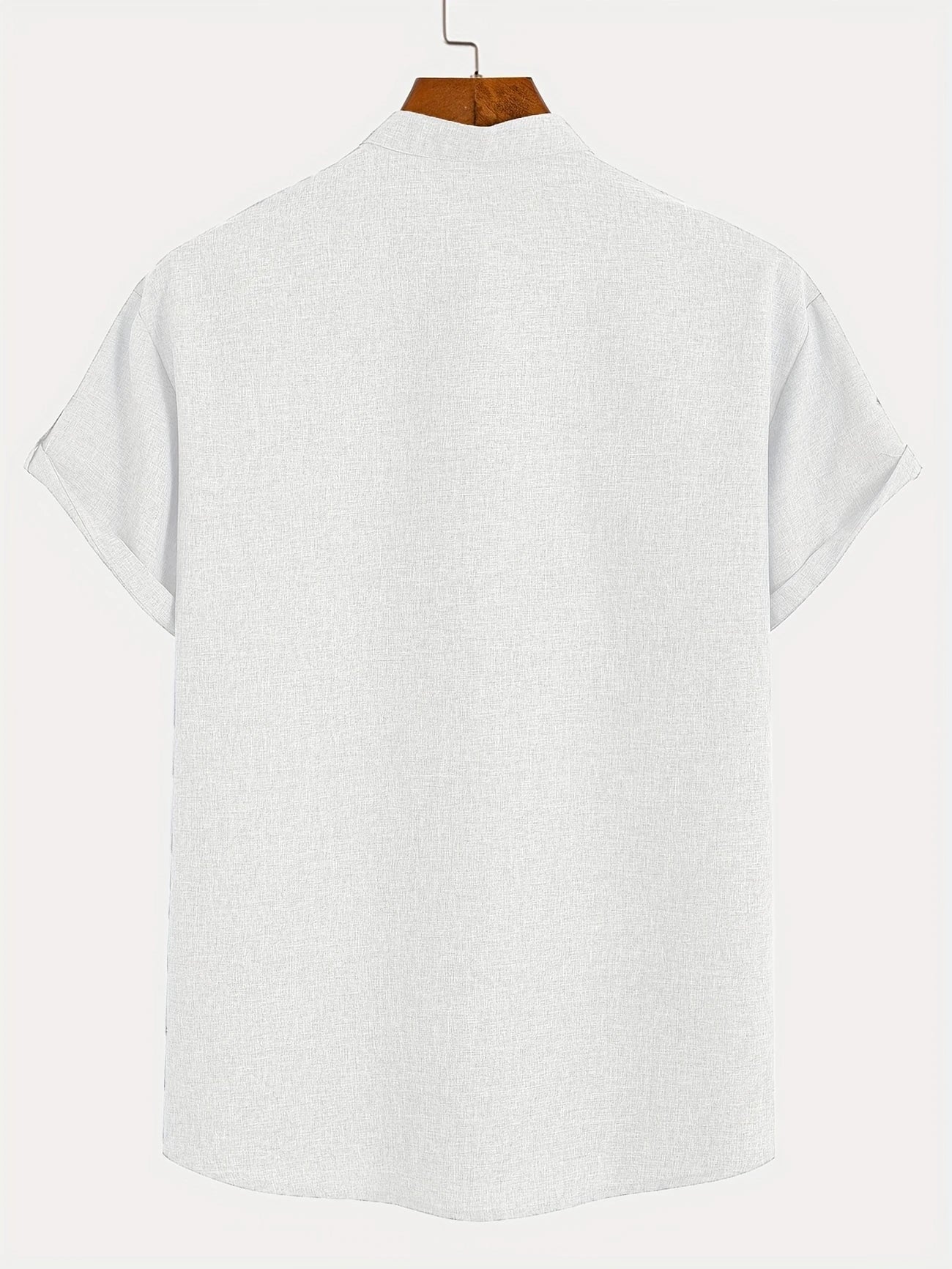 Hayes™ Camisa elegante de manga corta y cuello alto