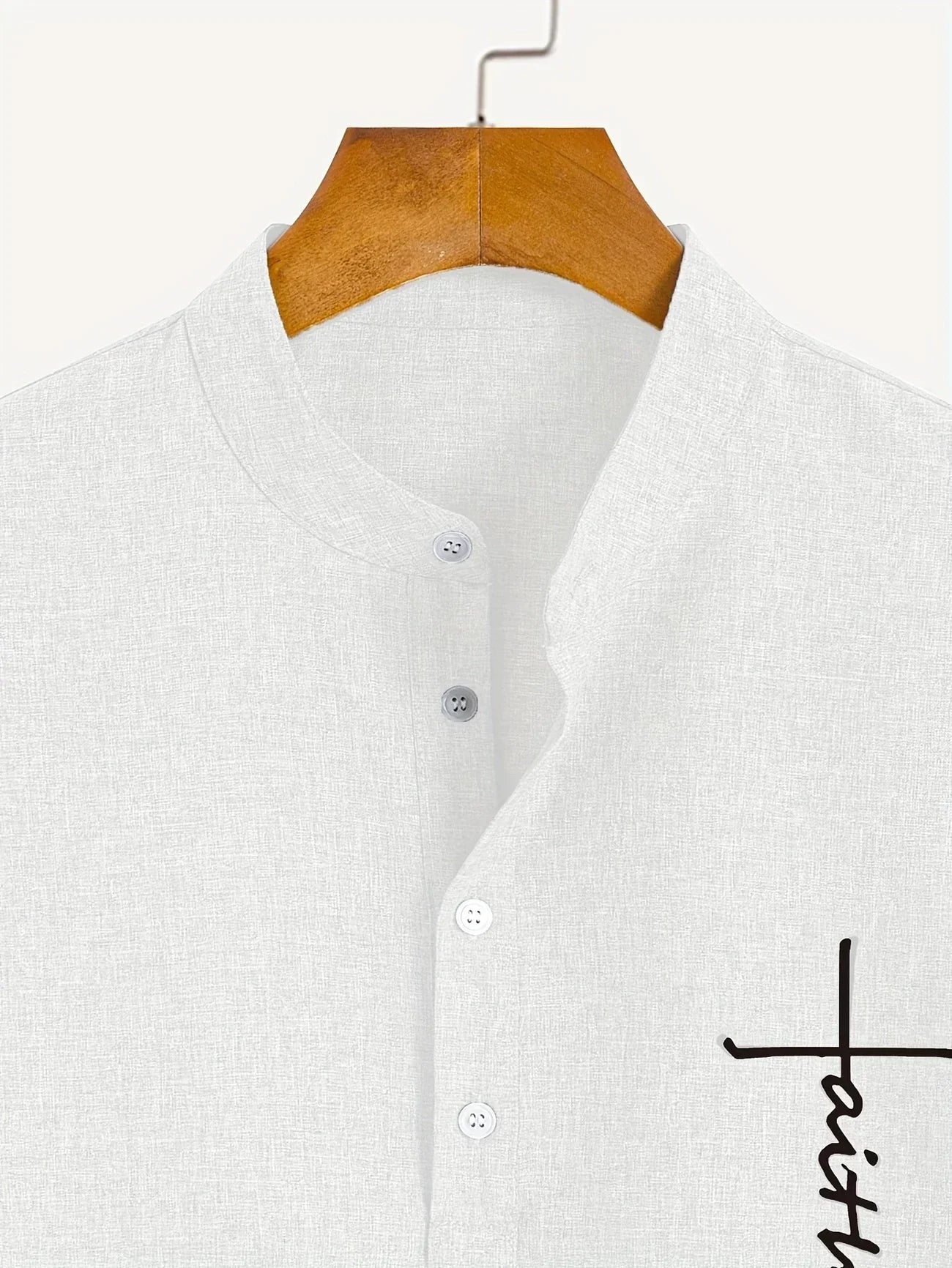 Hayes™ Camisa elegante de manga corta y cuello alto