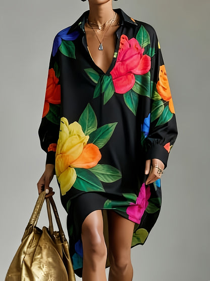 Madison | Blusa Estampada de Estilo Francés con Corte Relajado y Elegancia Casual