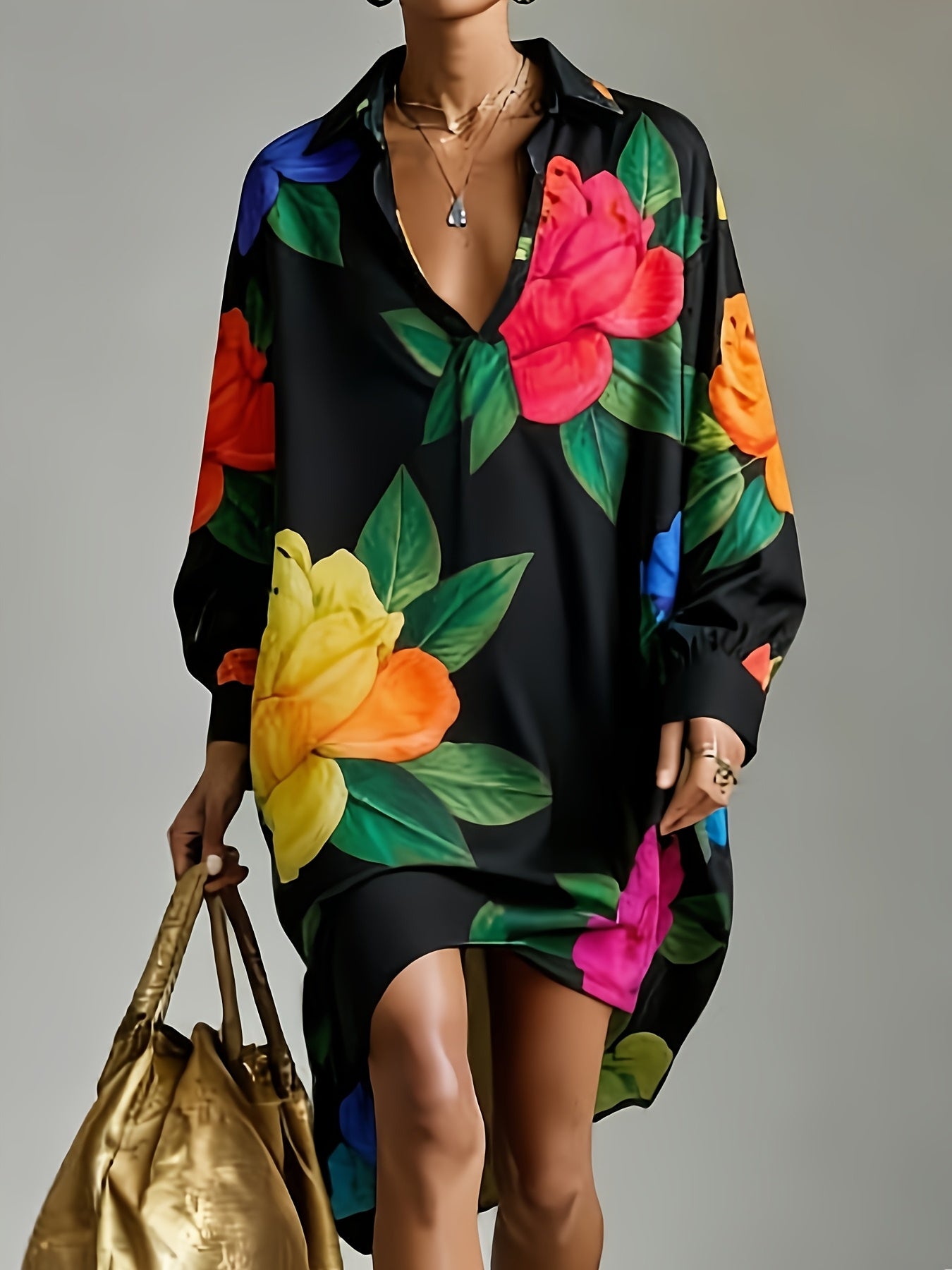 Madison | Blusa Estampada de Estilo Francés con Corte Relajado y Elegancia Casual