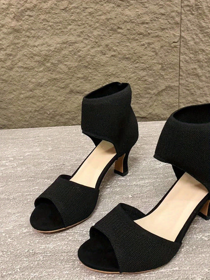 Elarae™ Sandalias de Tacón Cómodas y Transpirables con Soporte de Arco