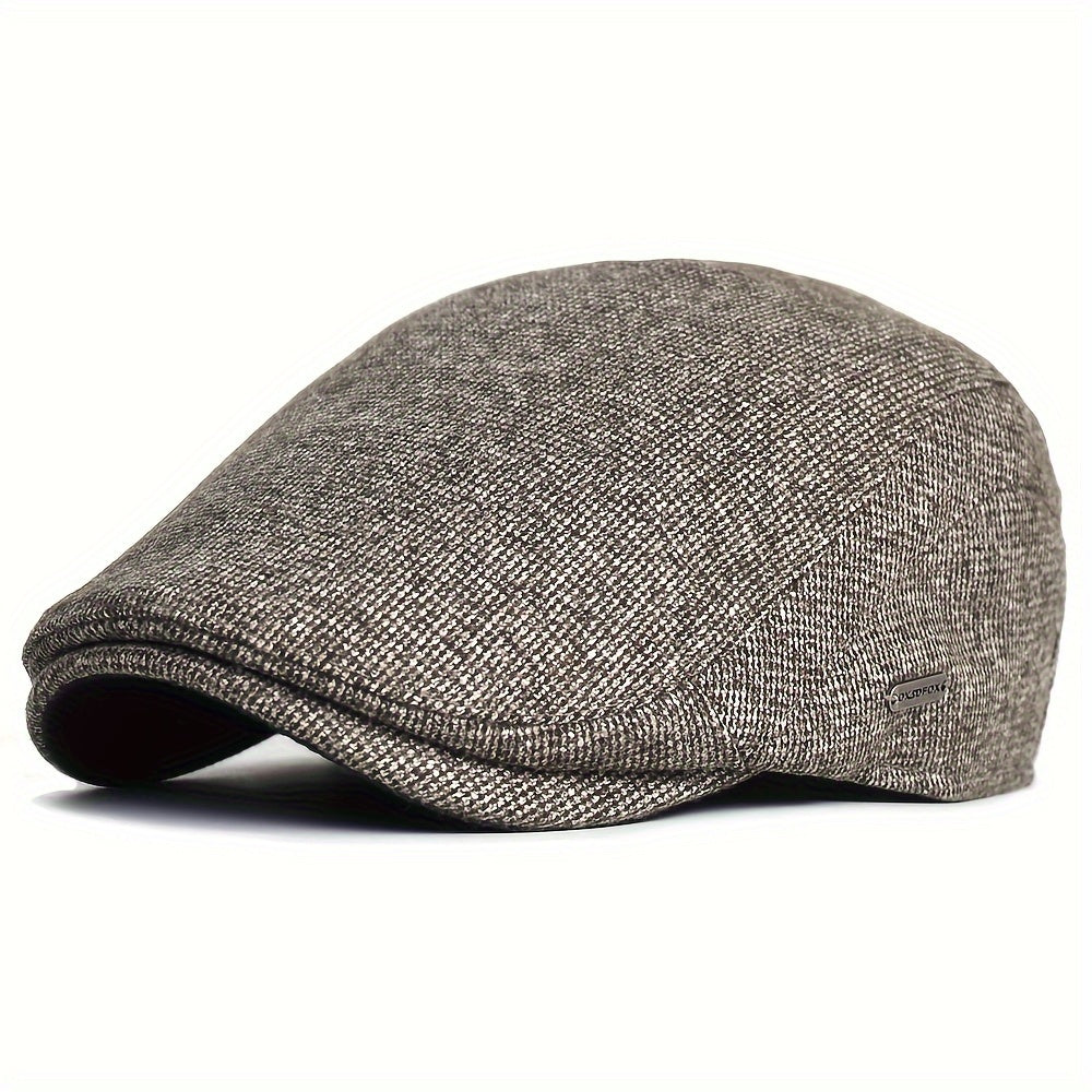 Horevik™ Gorra Retro de Invierno con Diseño Clásico y Acabado Suave