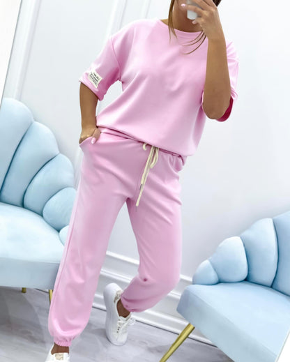 Ismera™ Conjunto Top Liso Ajuste Cómodo
