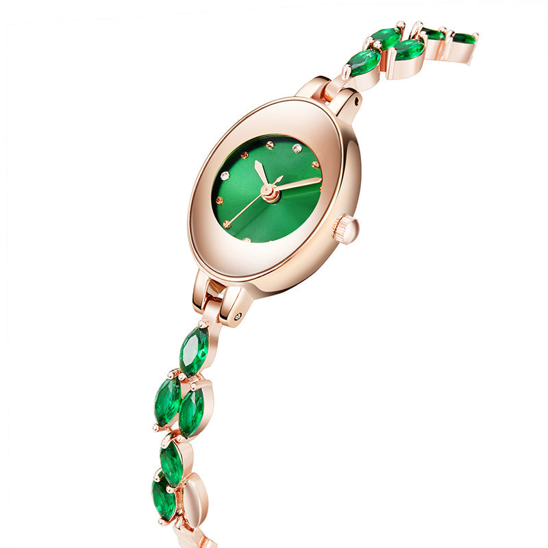 Doreya™ Reloj de pulsera para mujer con zirconias de colores