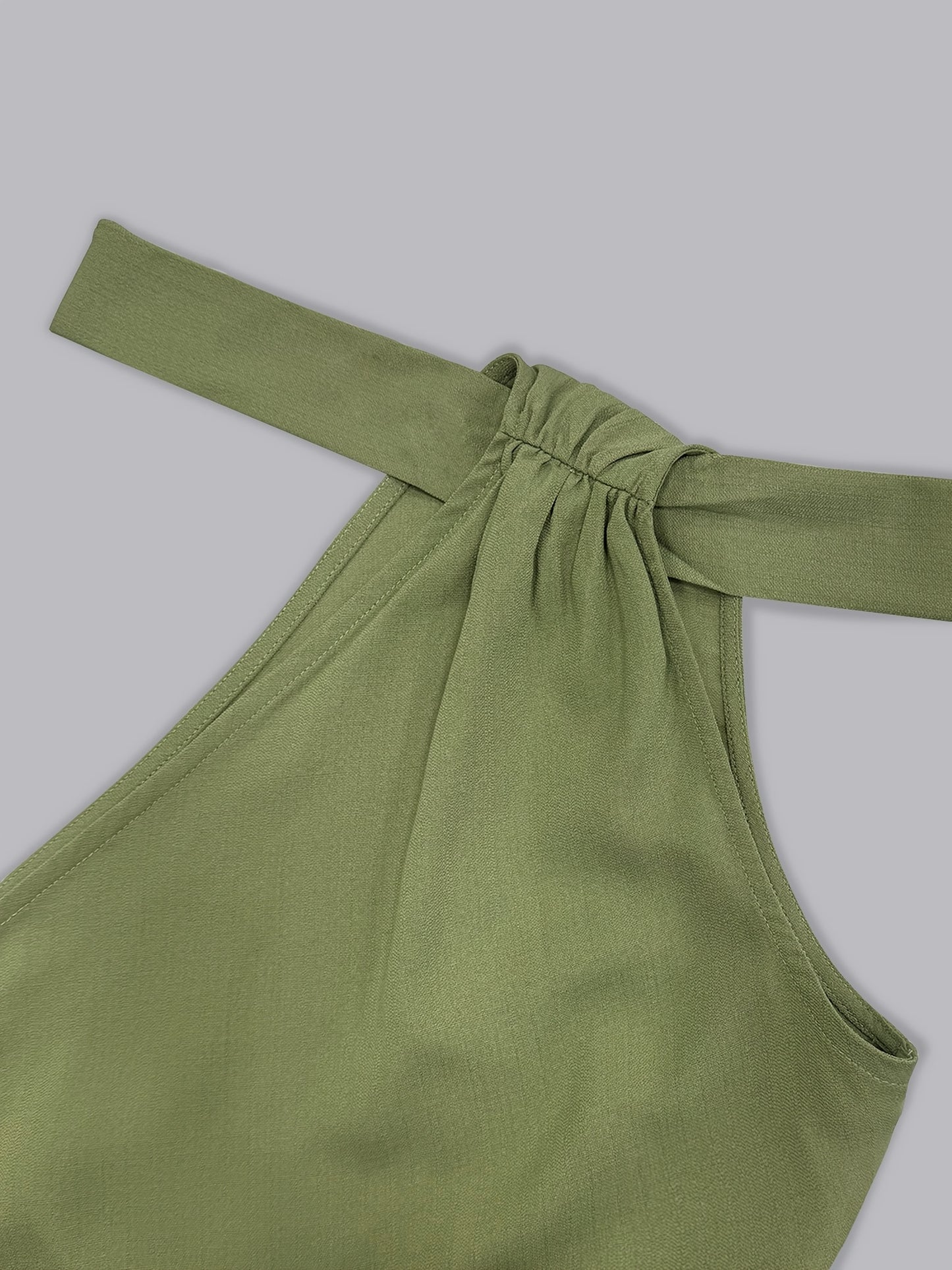 Juveth™ Mono Elegante de Un Hombro con Pierna Ancha y Cintura Definida