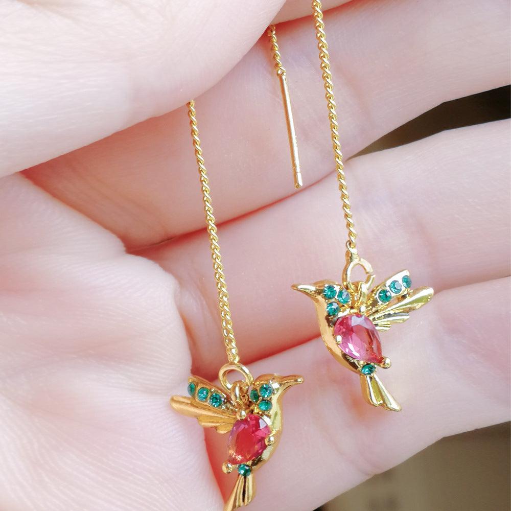 Lucienne | Pendientes Bellos y Elegantes Diseñados como Aves
