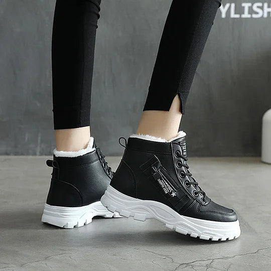 Mirelli™ Botines Impermeables Invierno con Cordones