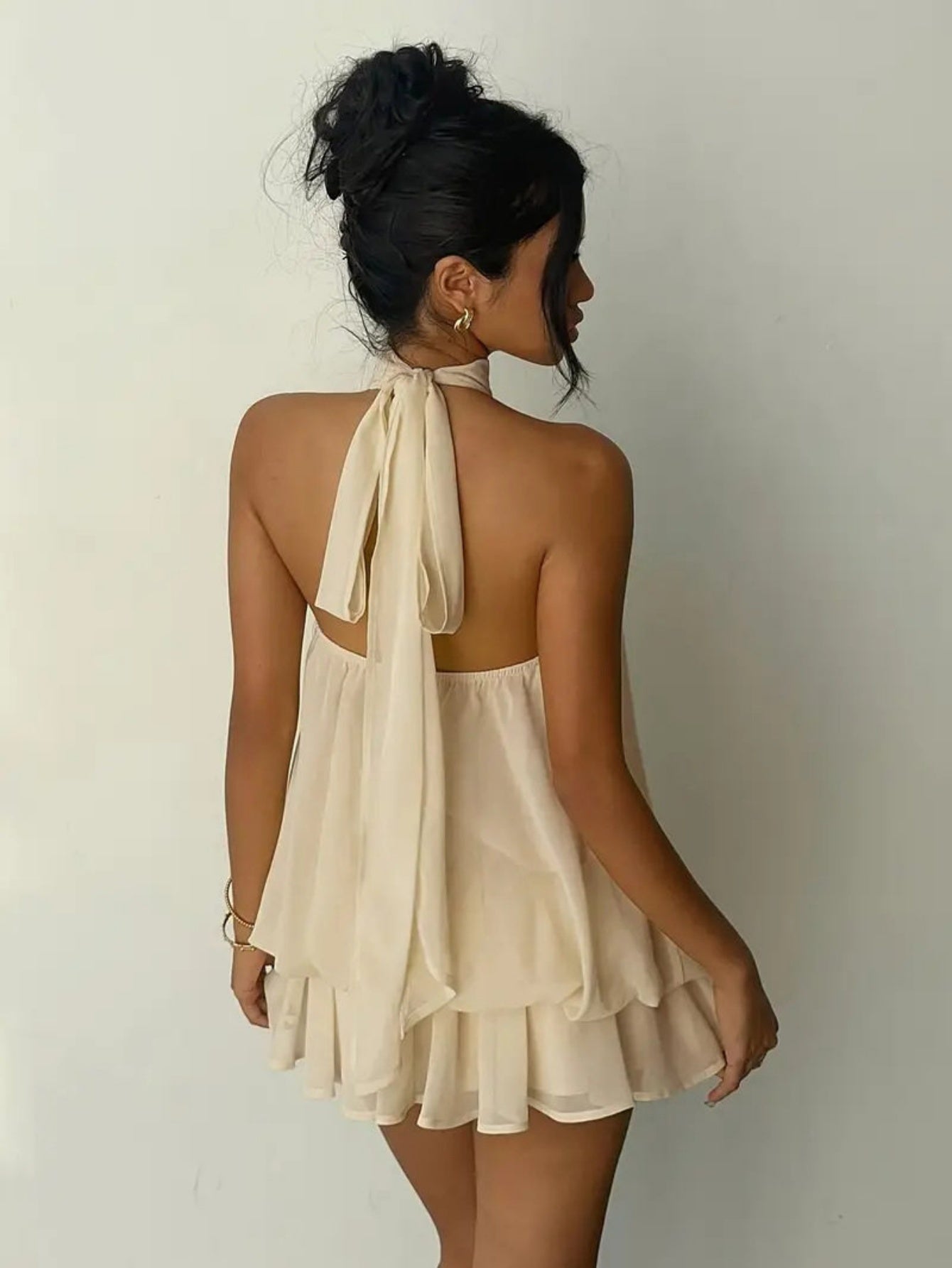 Meara™ Vestido Halter Elegante para Vacaciones de Verano