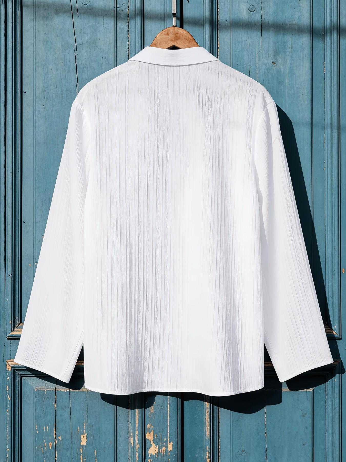Foxton™ Camisa Casual de Manga Larga para Hombre con Estilo Atemporal