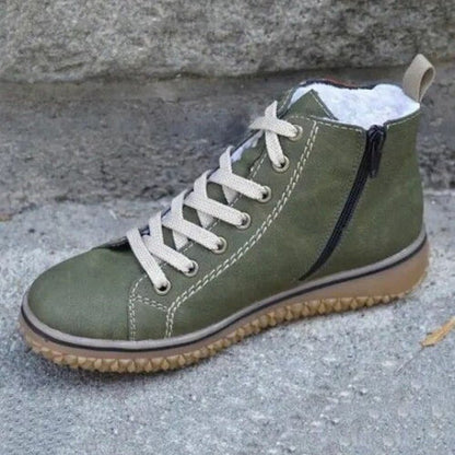 Raviennea™ Botines Ortopédicos Estilo Vintage Resistentes al Agua