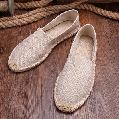 Horvex™ Alpargatas Elegantes para Hombre con Estilo Casual Refinado