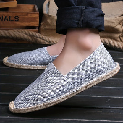 Horvex™ Alpargatas Elegantes para Hombre con Estilo Casual Refinado