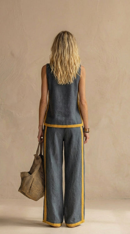 Meadow™ Conjunto de lino y algodón cómodo y elegante