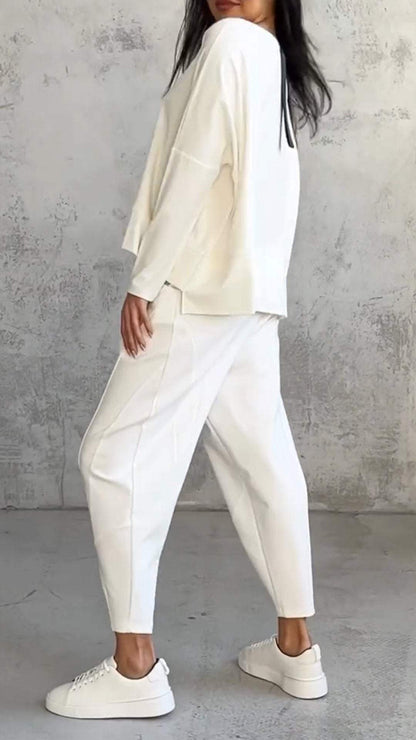 Nuvéa™ Conjunto Blusa Suave y Pantalones Ligeros