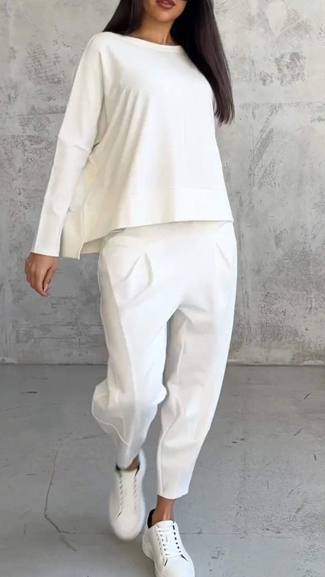 Nuvéa™ Conjunto Blusa Suave y Pantalones Ligeros