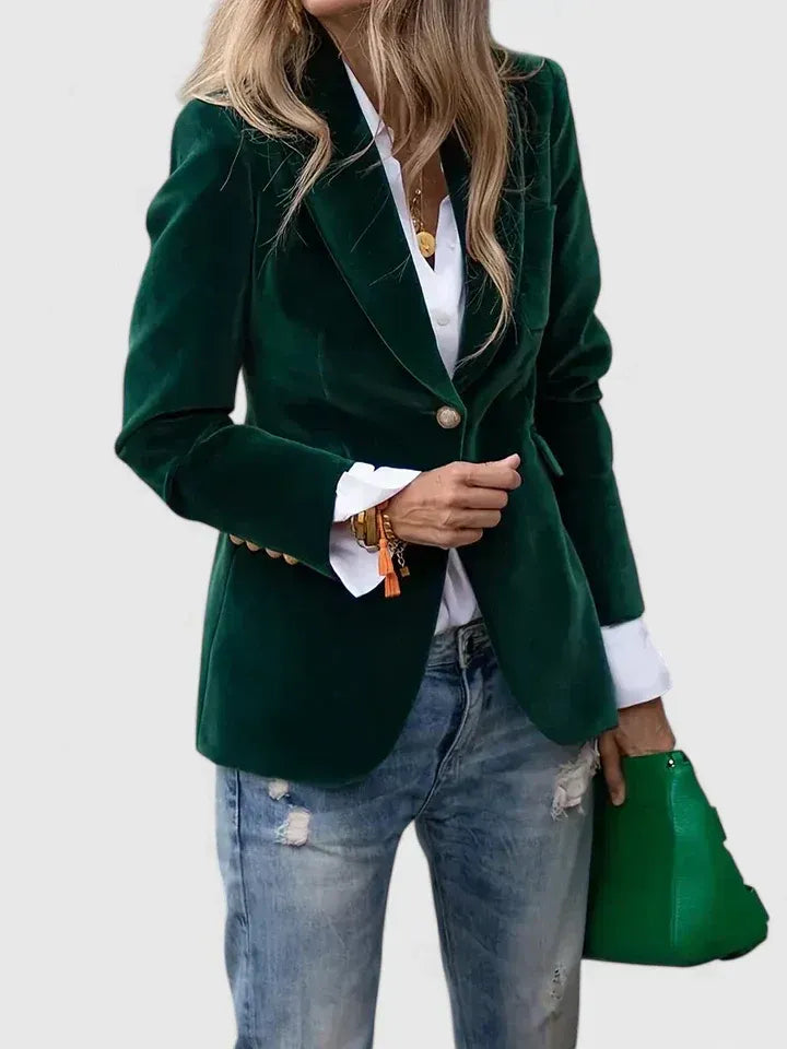 Seravine™ Blazer elegante y sofisticado para mujer