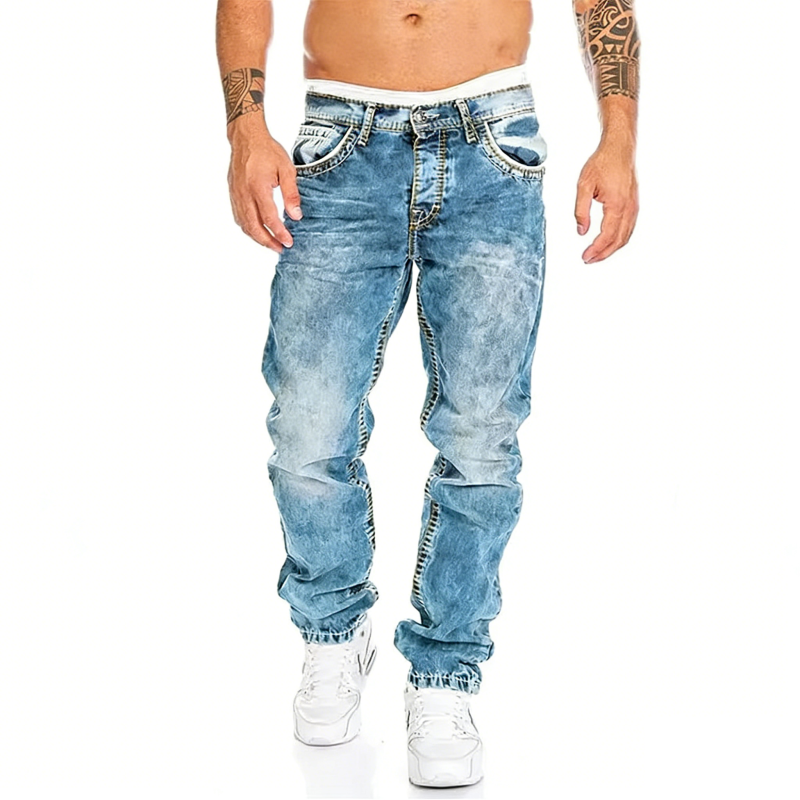 Dean™ Jeans Elásticos Minimalistas Estilo Emo para Hombre de Verano