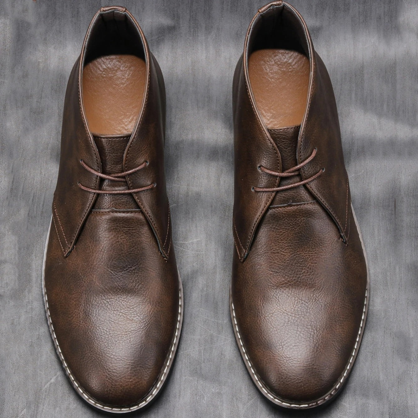 Helvaro™ Botas Masculinas de Cuero con Estilo Urbano