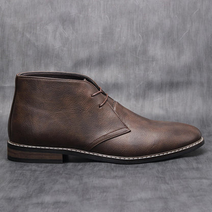 Helvaro™ Botas Masculinas de Cuero con Estilo Urbano
