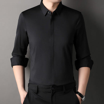 Mason™ Camisa de stretch sin arrugas para hombres