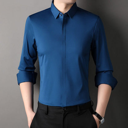 Mason™ Camisa de stretch sin arrugas para hombres