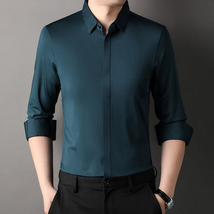 Mason™ Camisa de stretch sin arrugas para hombres