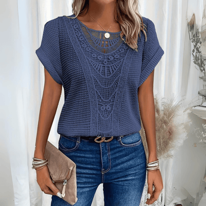 Ivory™ Top de Encaje Chic