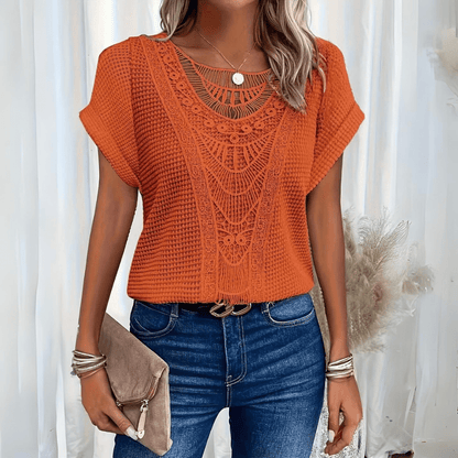 Ivory™ Top de Encaje Chic