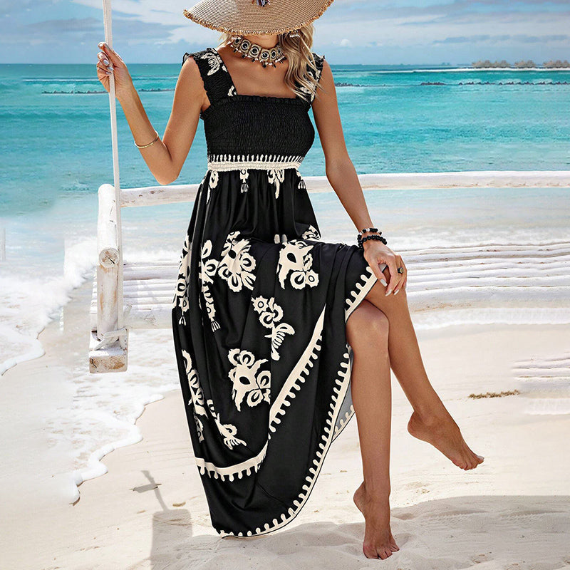 Lilira™ Vestidos de mujer sin mangas con hombros al aire