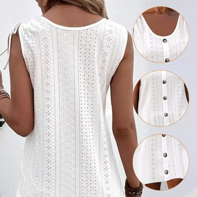 Tove™ Vestido de Punto sin Mangas con Escote en U y Ajuste Cómodo