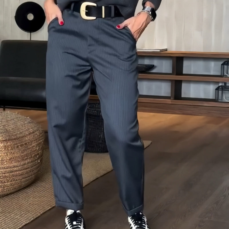 Xavielle™ Pantalón Recto de Estilo Moderno para Mujer
